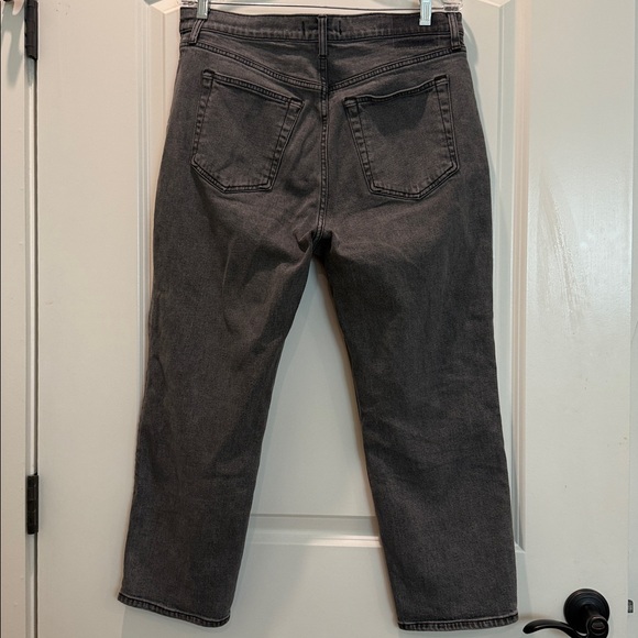 Abercrombie & Fitch Black-Wash Jeans Size 32/14s - Picture 8 of 8